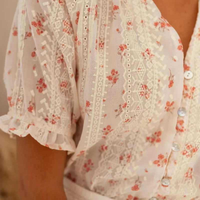 CLEO - BLUSA FLORAL