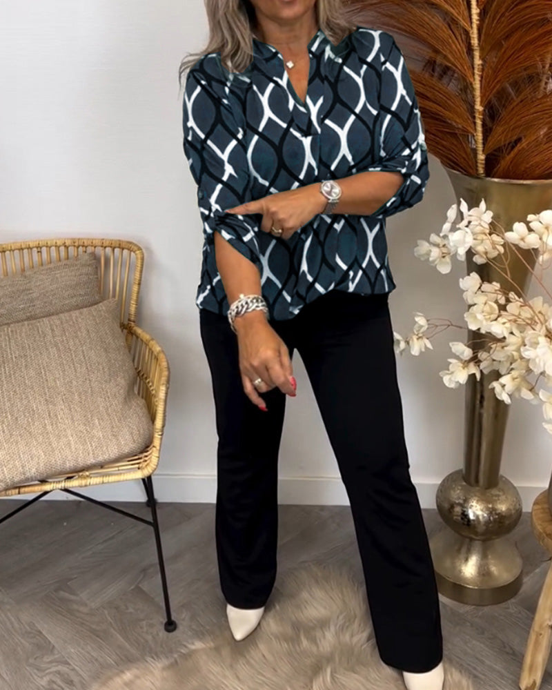 NORA - BLUSA ESTAMPADA