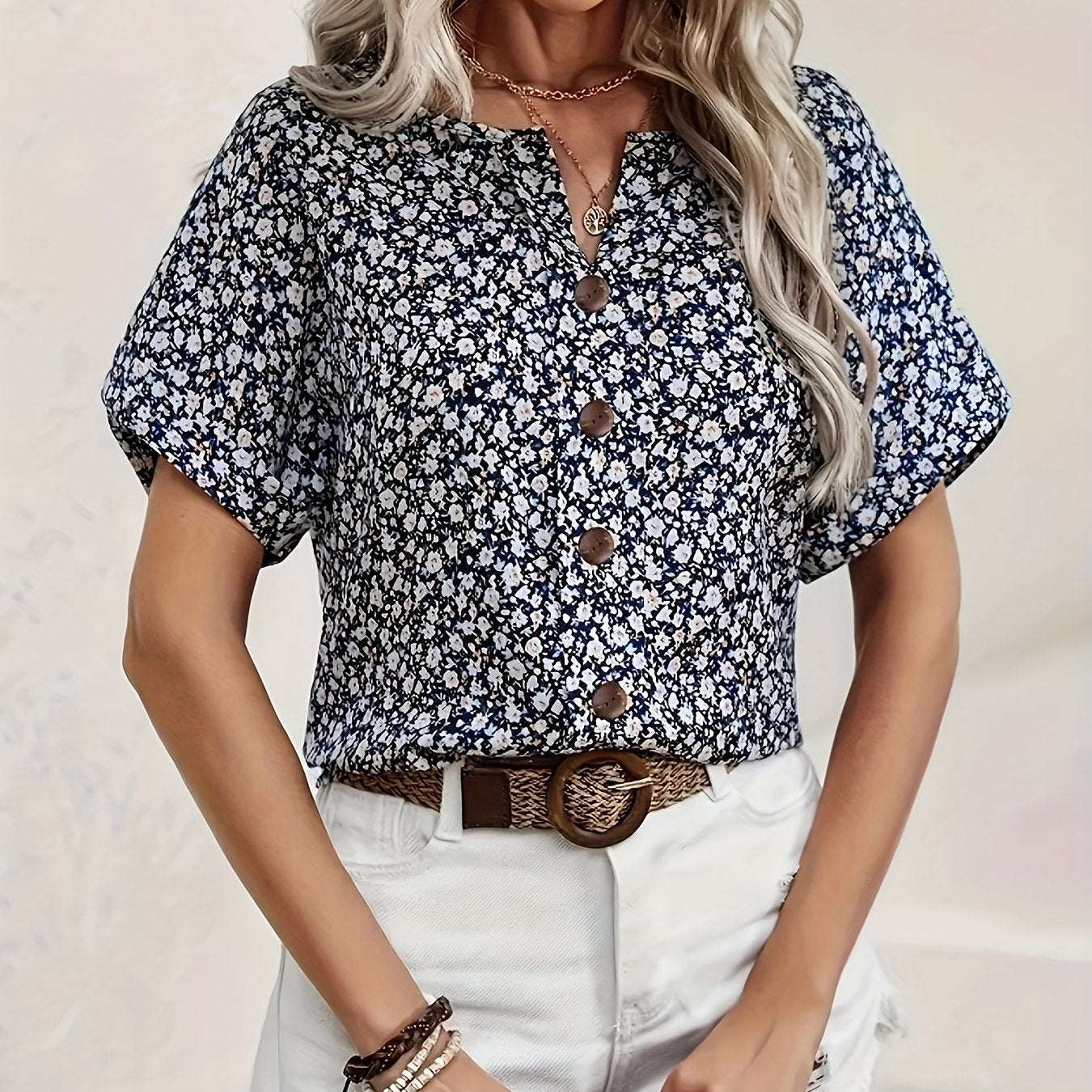MAIKA - BLUSA FLORAL