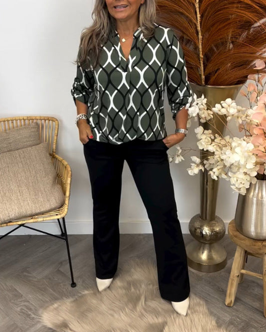 NORA - BLUSA ESTAMPADA