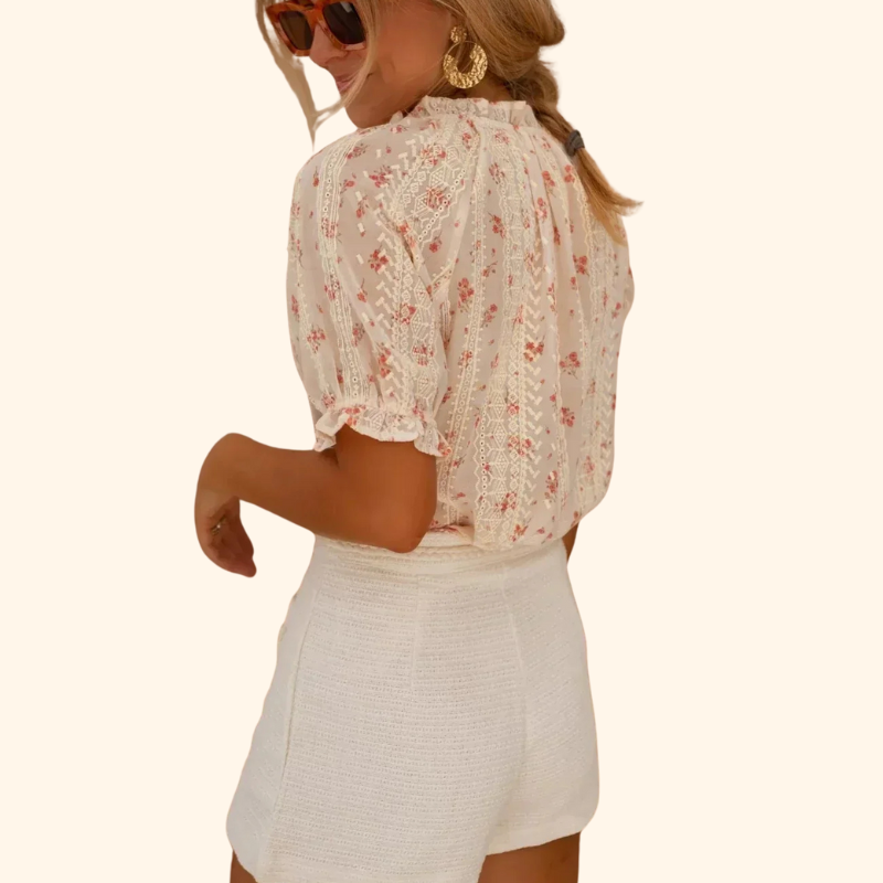 CLEO - BLUSA FLORAL